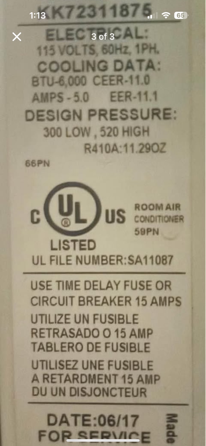 Frigidaire Window Air Conditioner - photo 3