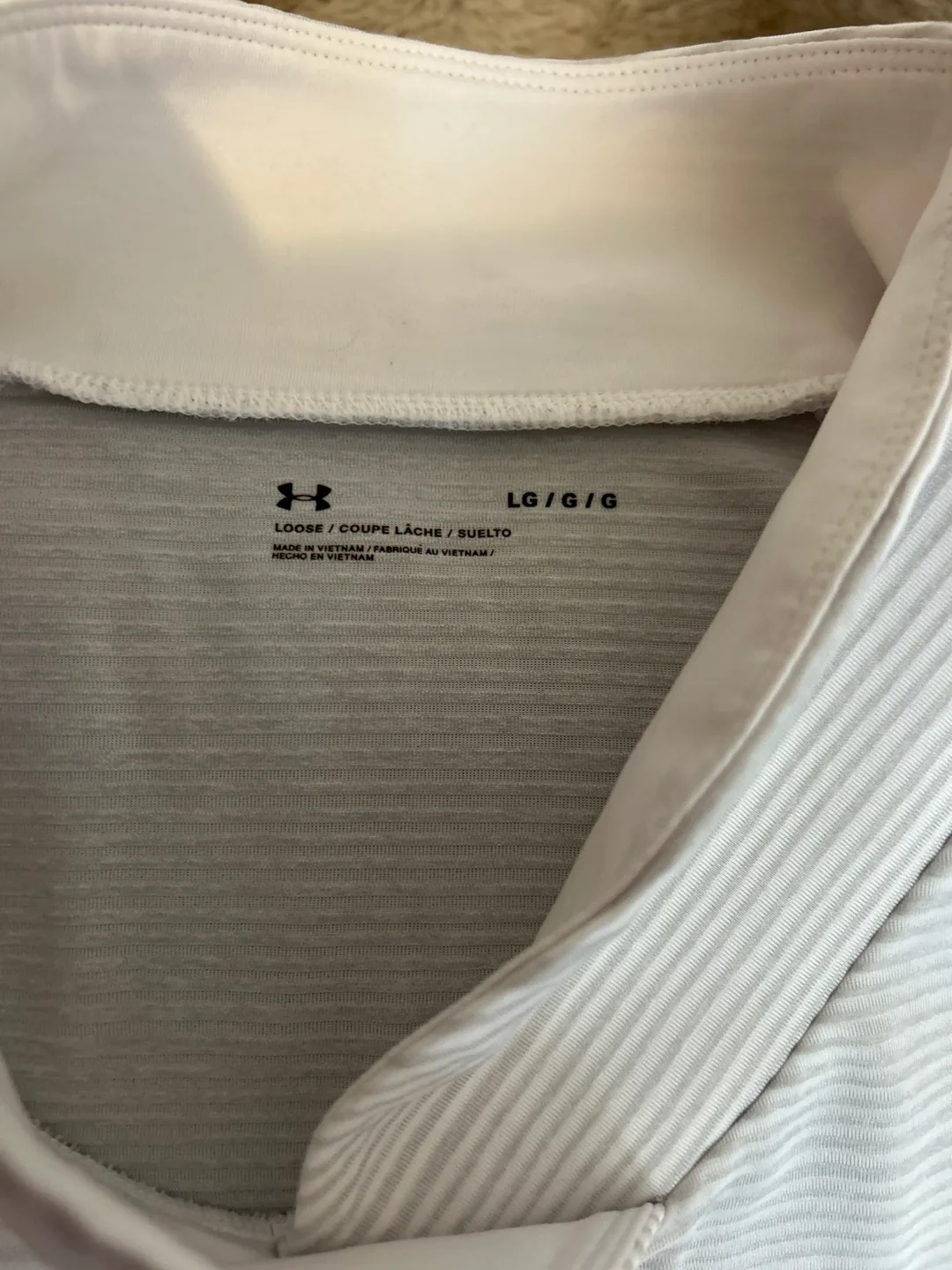 Under Armour Women's Long Sleeve Mock Neck Shirt - Size LG thumbnail
