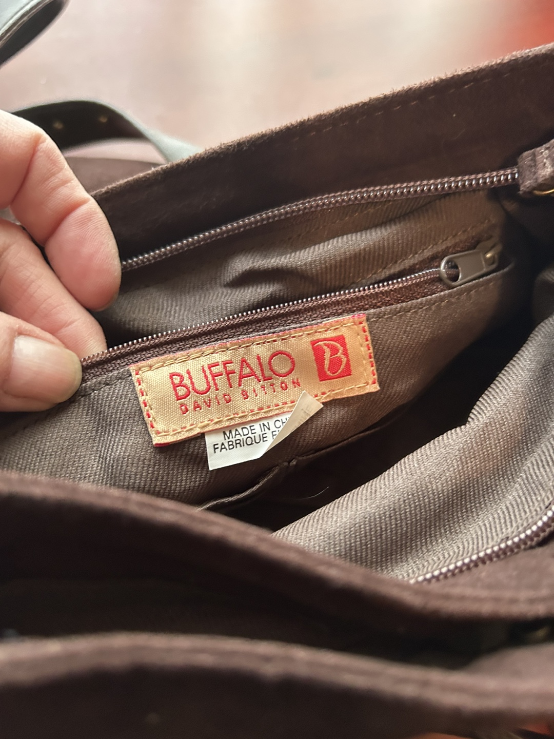 Buffalo David Bitton Brown Tote Bag