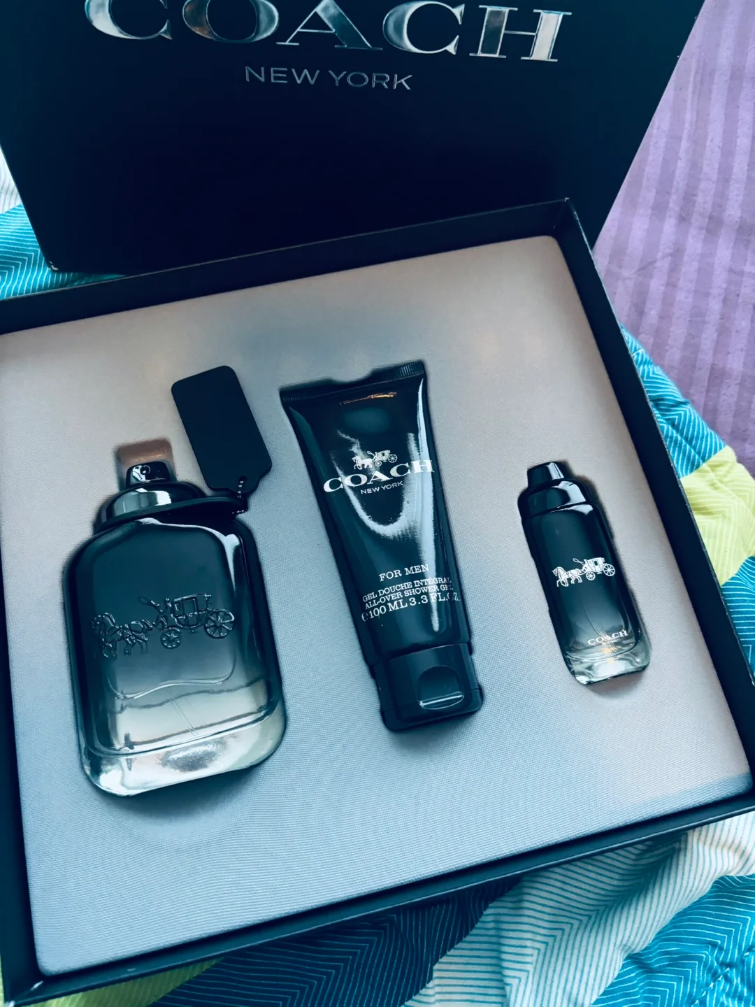 Coach New York Men's Gift Set