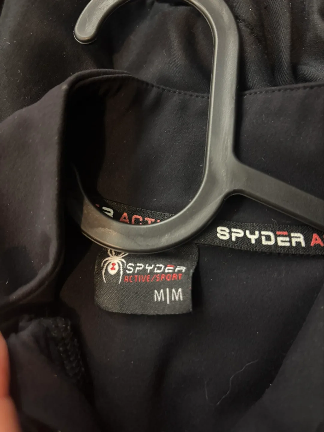 Spyder Active Sport Black Jacket - Size Medium image indicator(2)