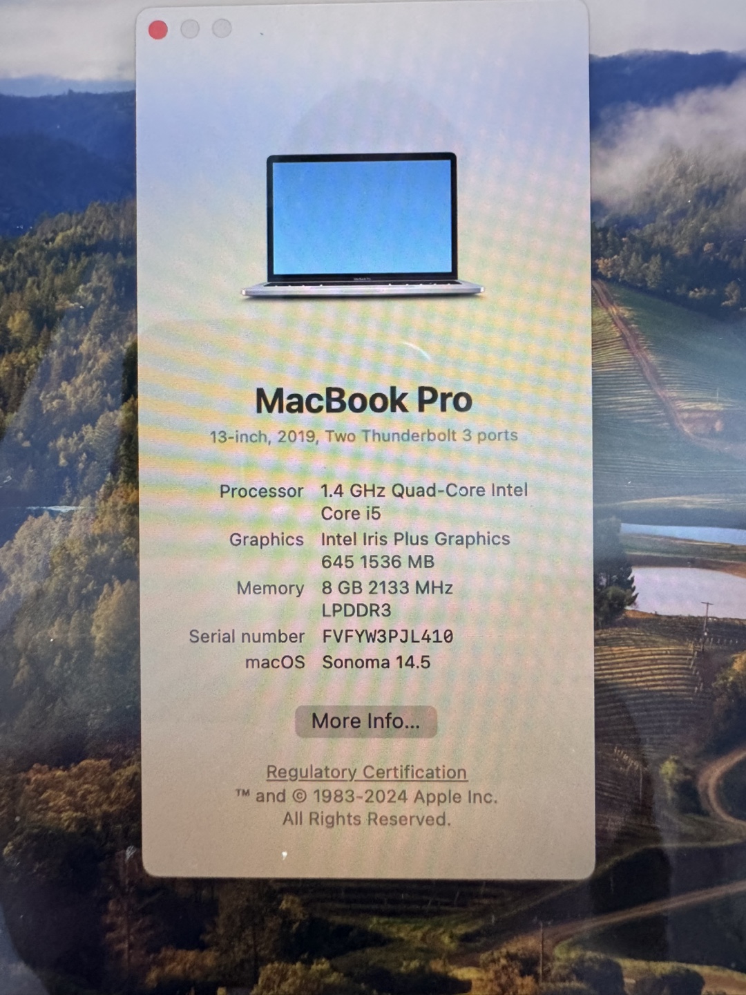 MacBook Pro 13-inch, 2019 - photo 3