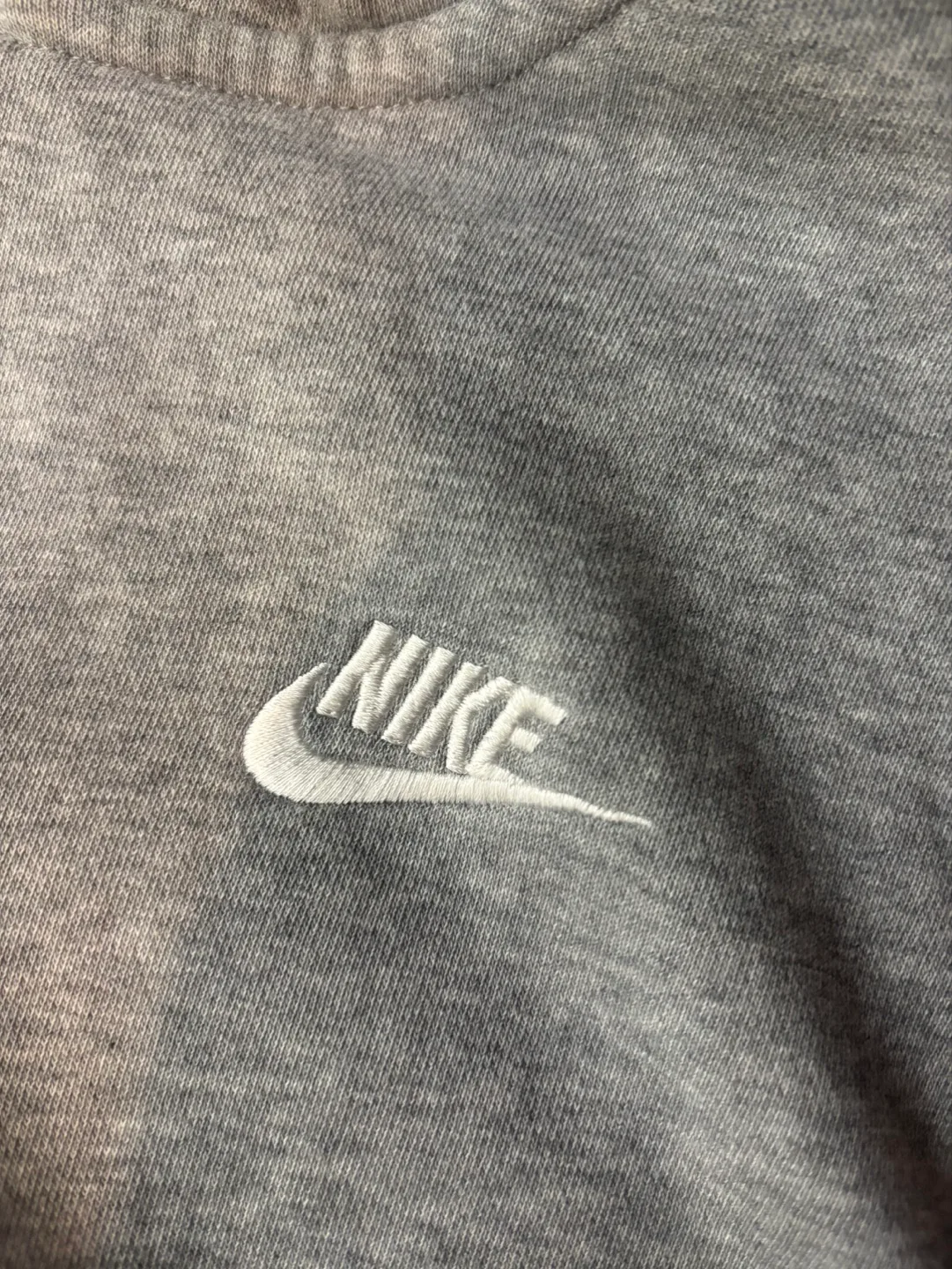 Nike Grey Zip-Up Hoodie - XS image indicator(2)