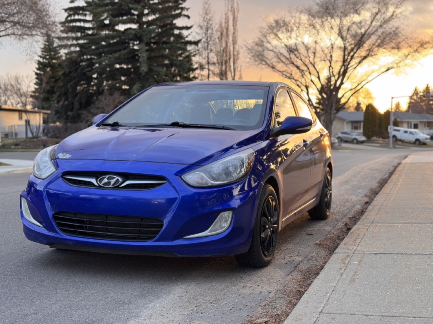 2013 Hyundai Accent - Blue