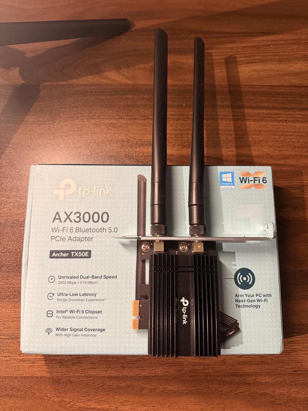 TP-Link Wi-Fi 6 PCIe Adapter