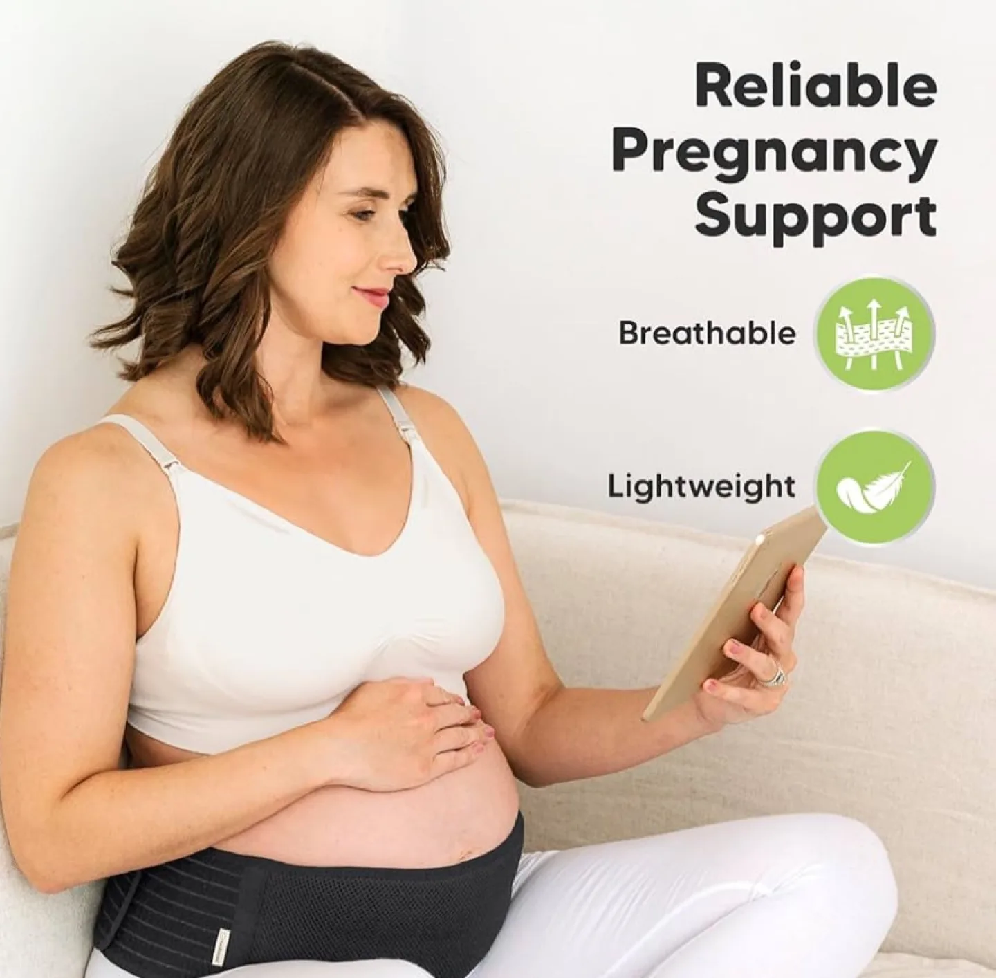 KeaBabies Maternity Belly Band image indicator(3)