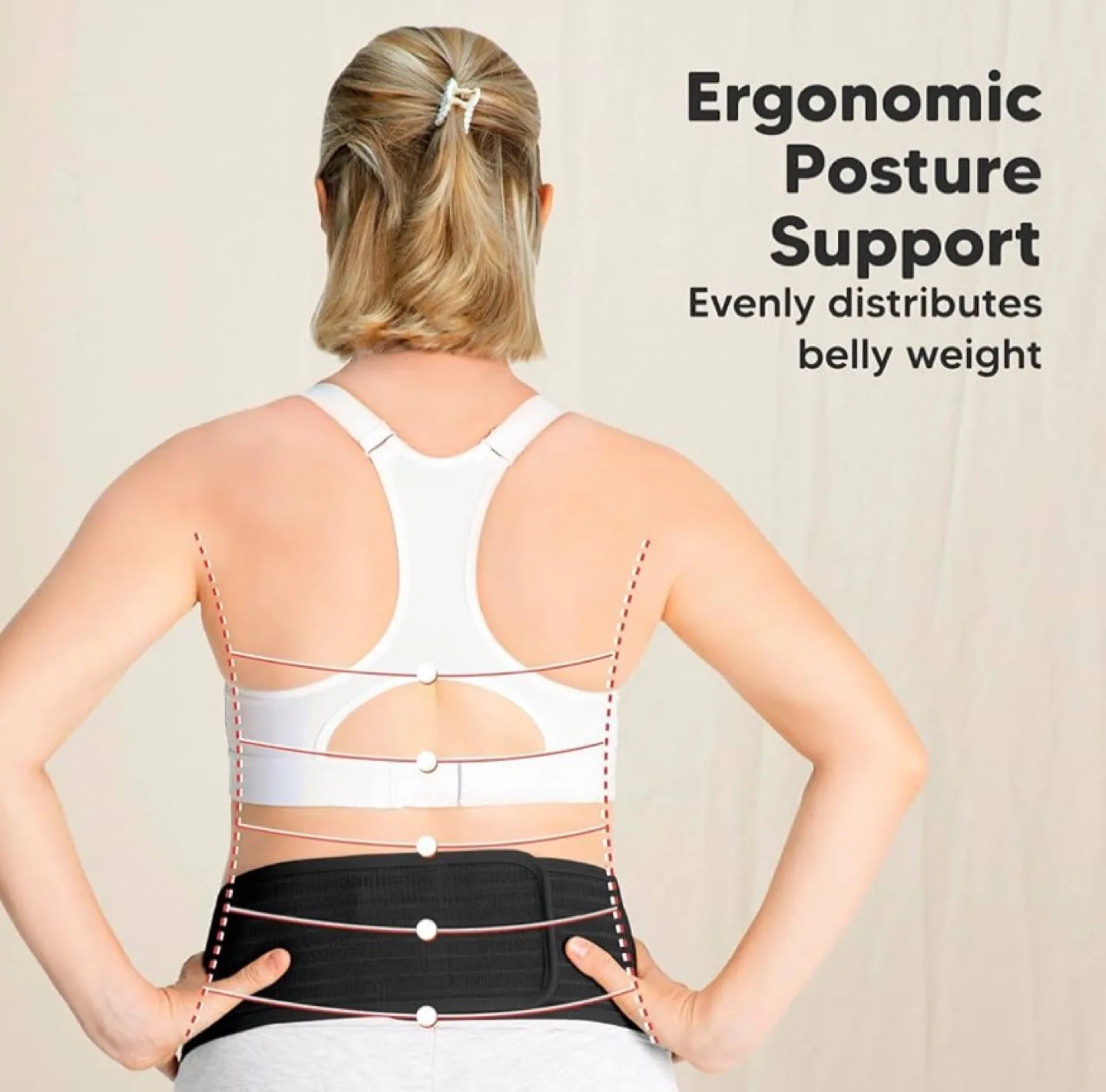 KeaBabies Maternity Belly Band image indicator(5)