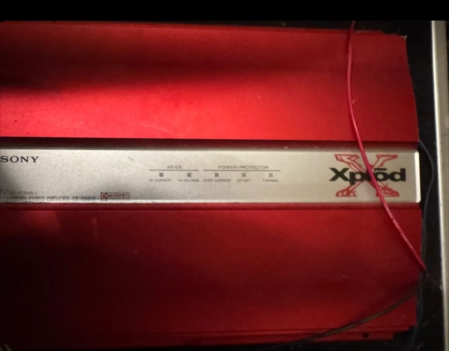 Sony Xplod amp with Rockford Fosgate Subwoofer image indicator(2)