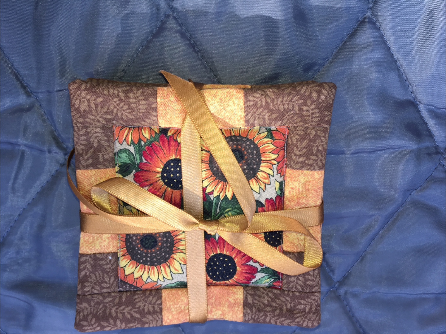 Handmade Sunflower Coasters - photo 2