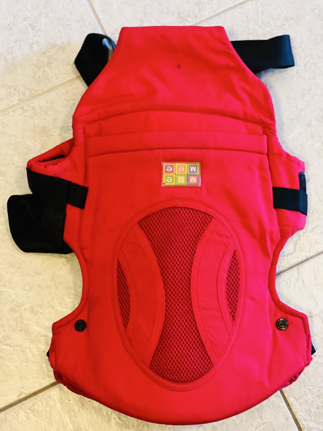 Red Baby Carrier