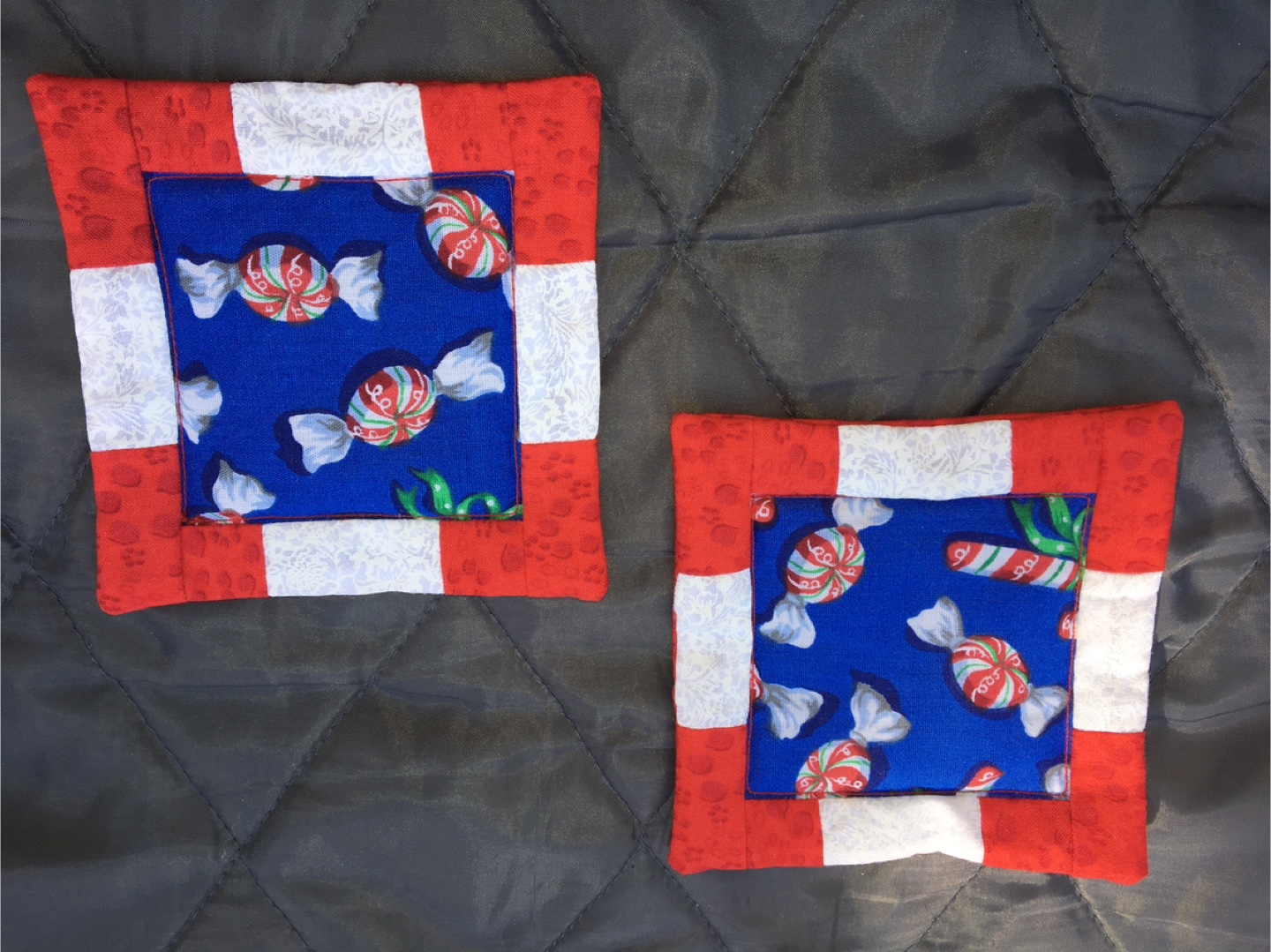 Handmade Christmas Coasters Set of 3 - photo 2