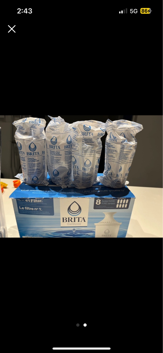 Kirkland Brita and 3 filters - photo 2