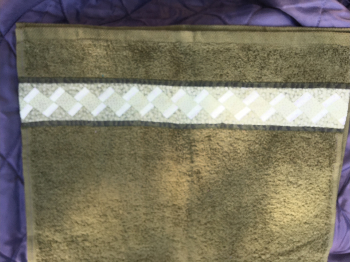Mainstays Olive Green Hand Towel