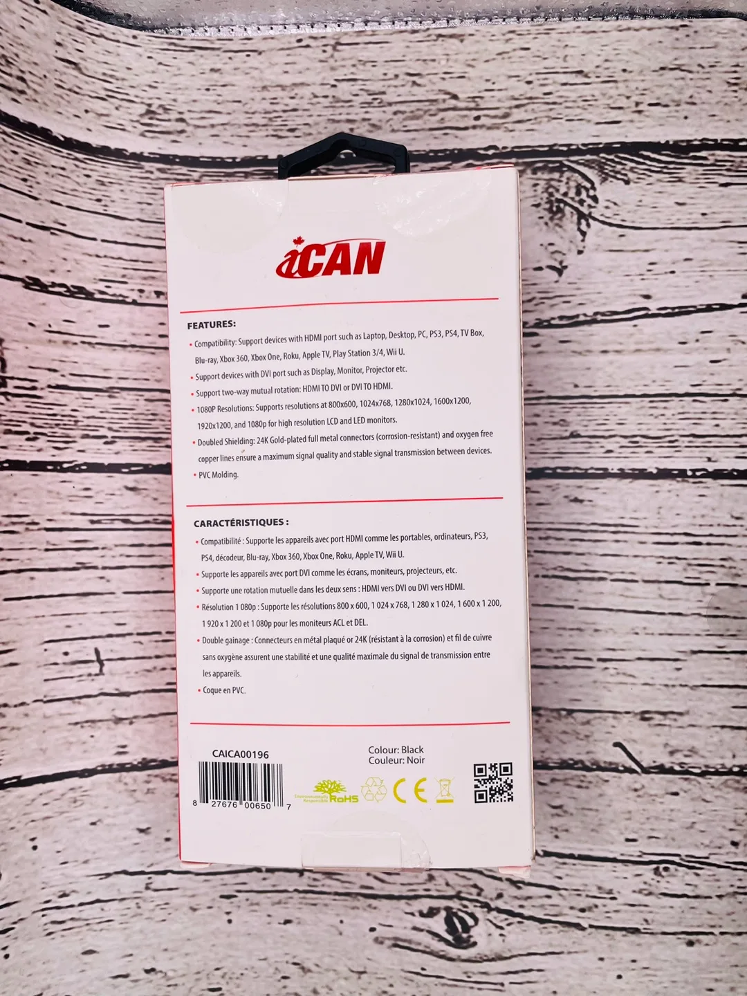 iCAN HDMI to DVI Cable image indicator(2)