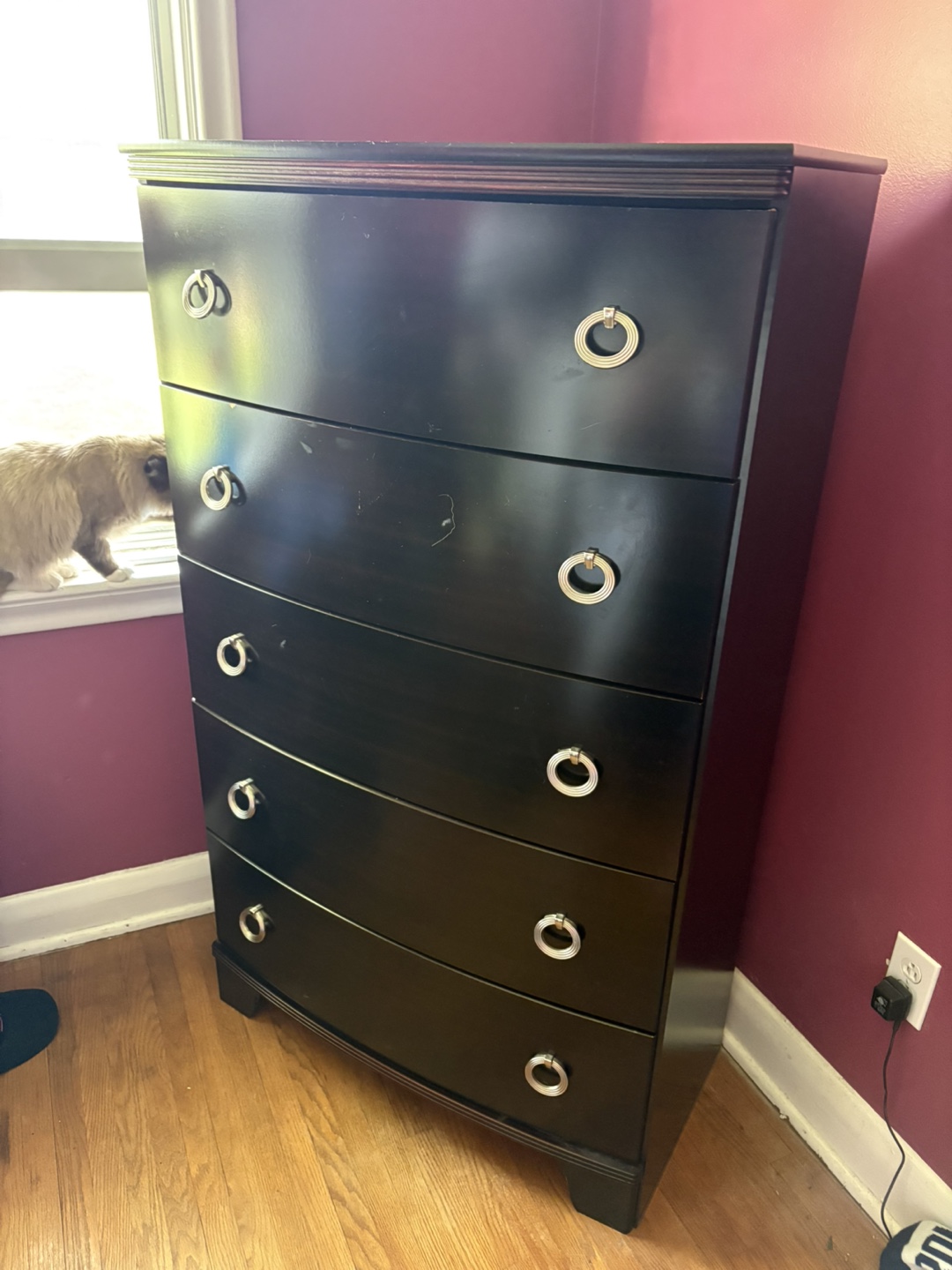 Dark brown bedroom set - photo 4
