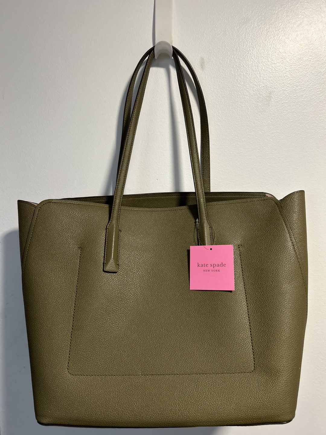 Kate Spade Olive Green Tote Bag NEW - photo 2