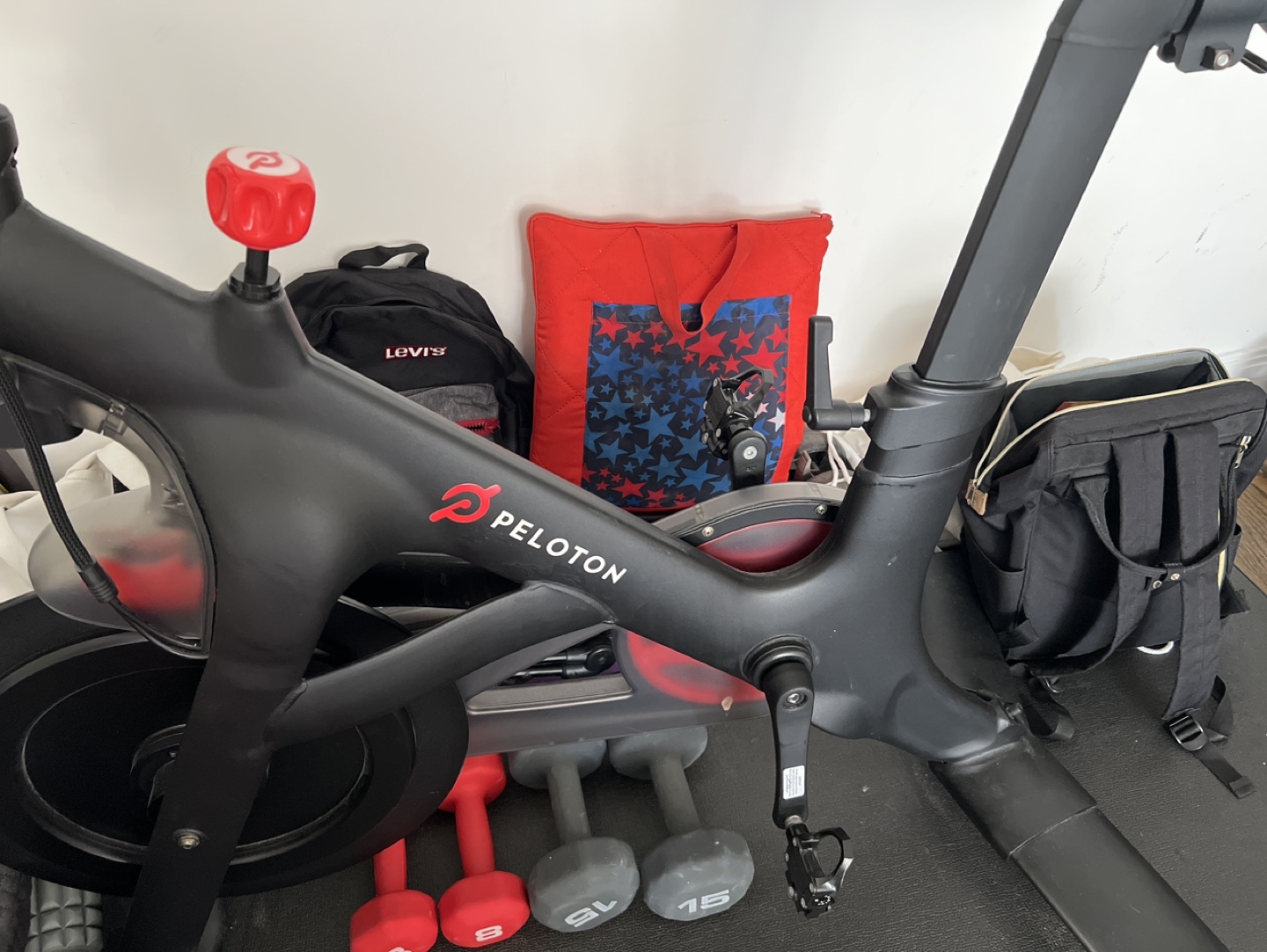Peloton Stationary Exercise Bike - photo 4