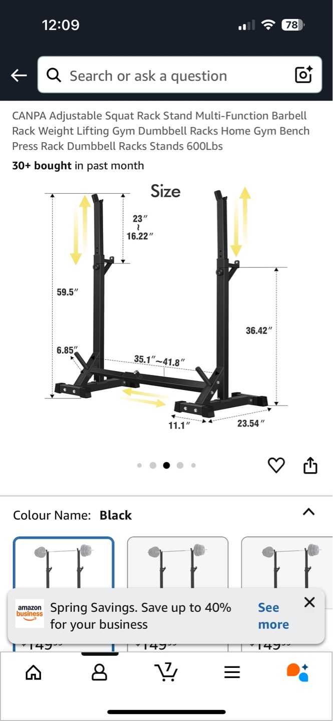 NEW in Box Squat Rack - PU Fort Garry
