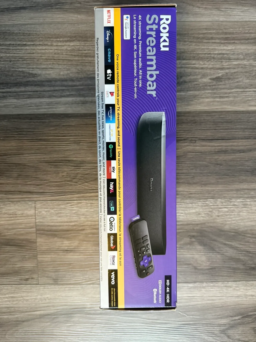 New Roku Streambar Soundbar with 4K Streaming image indicator(4)