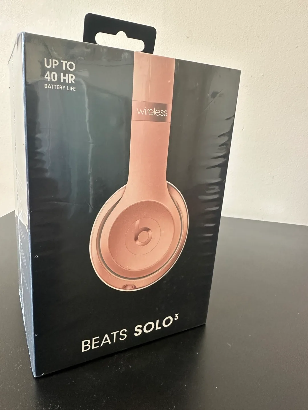 Beats Solo3 Wireless On-Ear Headphones - Rose Gold thumbnail
