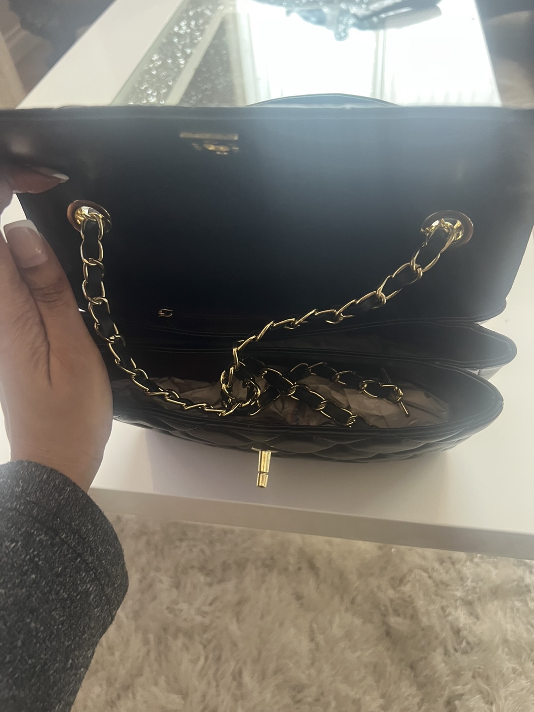 Chanel Black Quilted Leather Handbag - photo 3