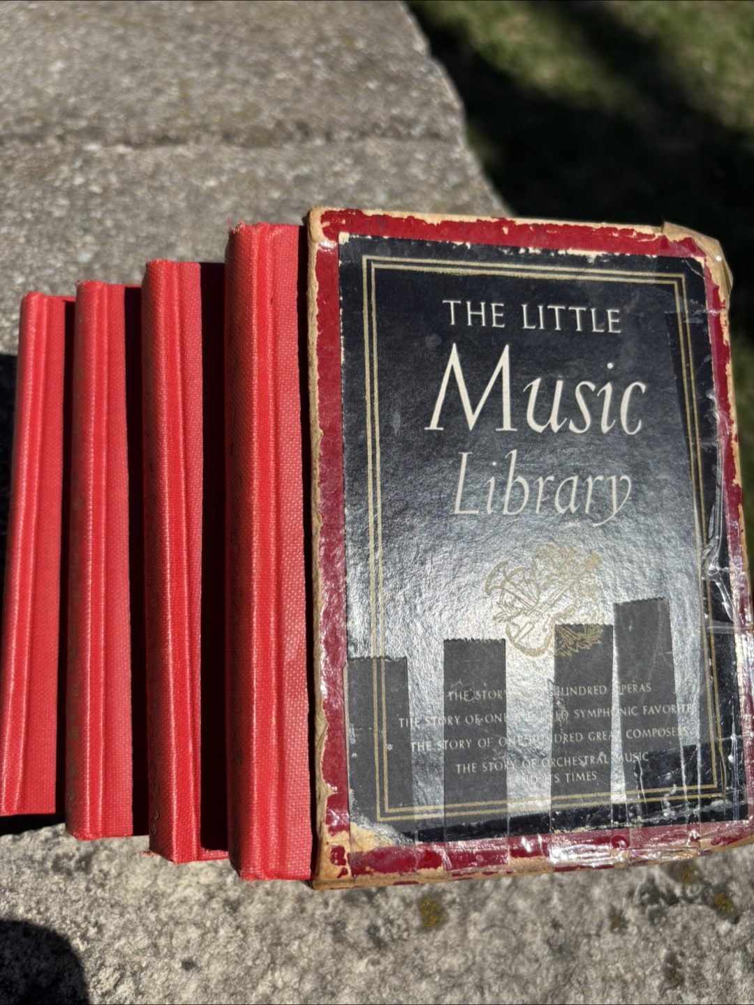 Vintage The Little Music Library Book Set - photo 2