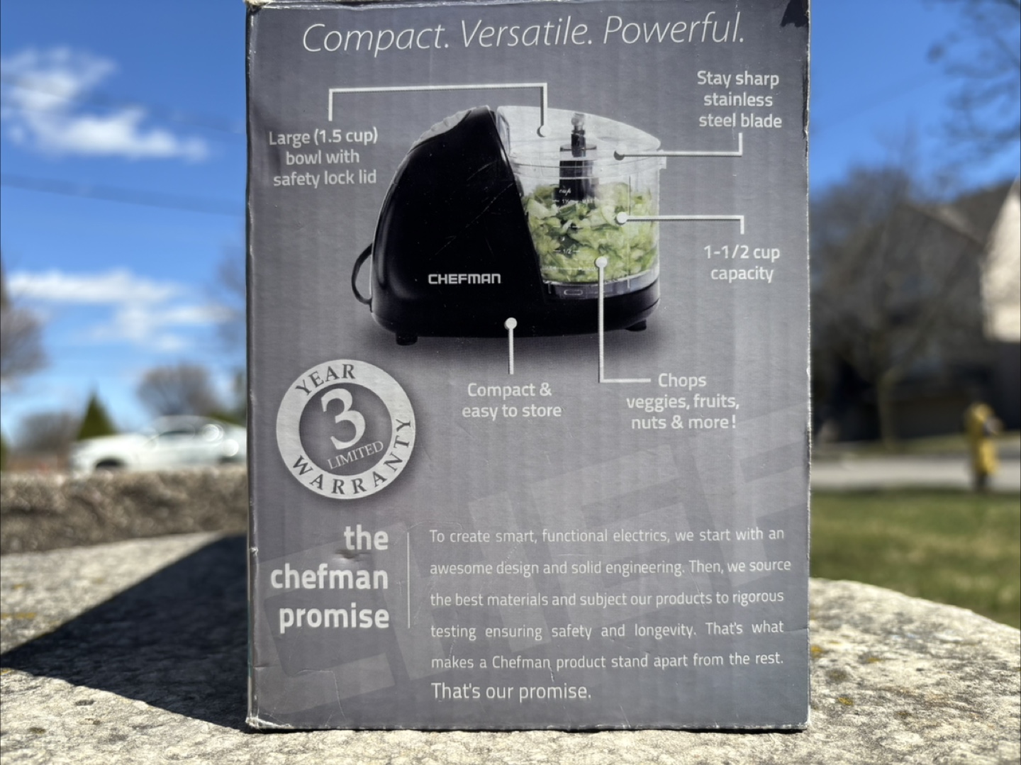 Chefman Food Chopper - New in Box - photo 2