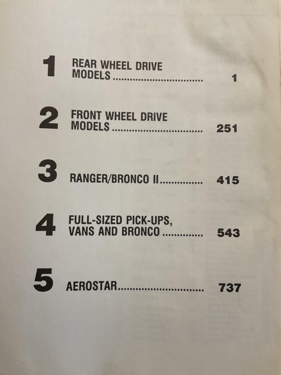 FORD REPAIR MANUAL 1980-87 - photo 3