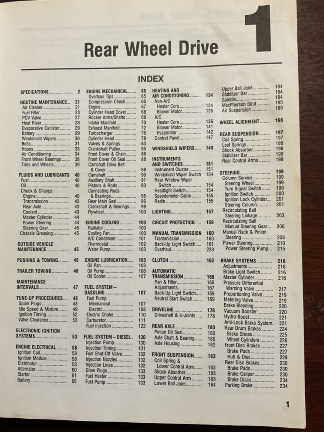 FORD REPAIR MANUAL 1980-87 - photo 4