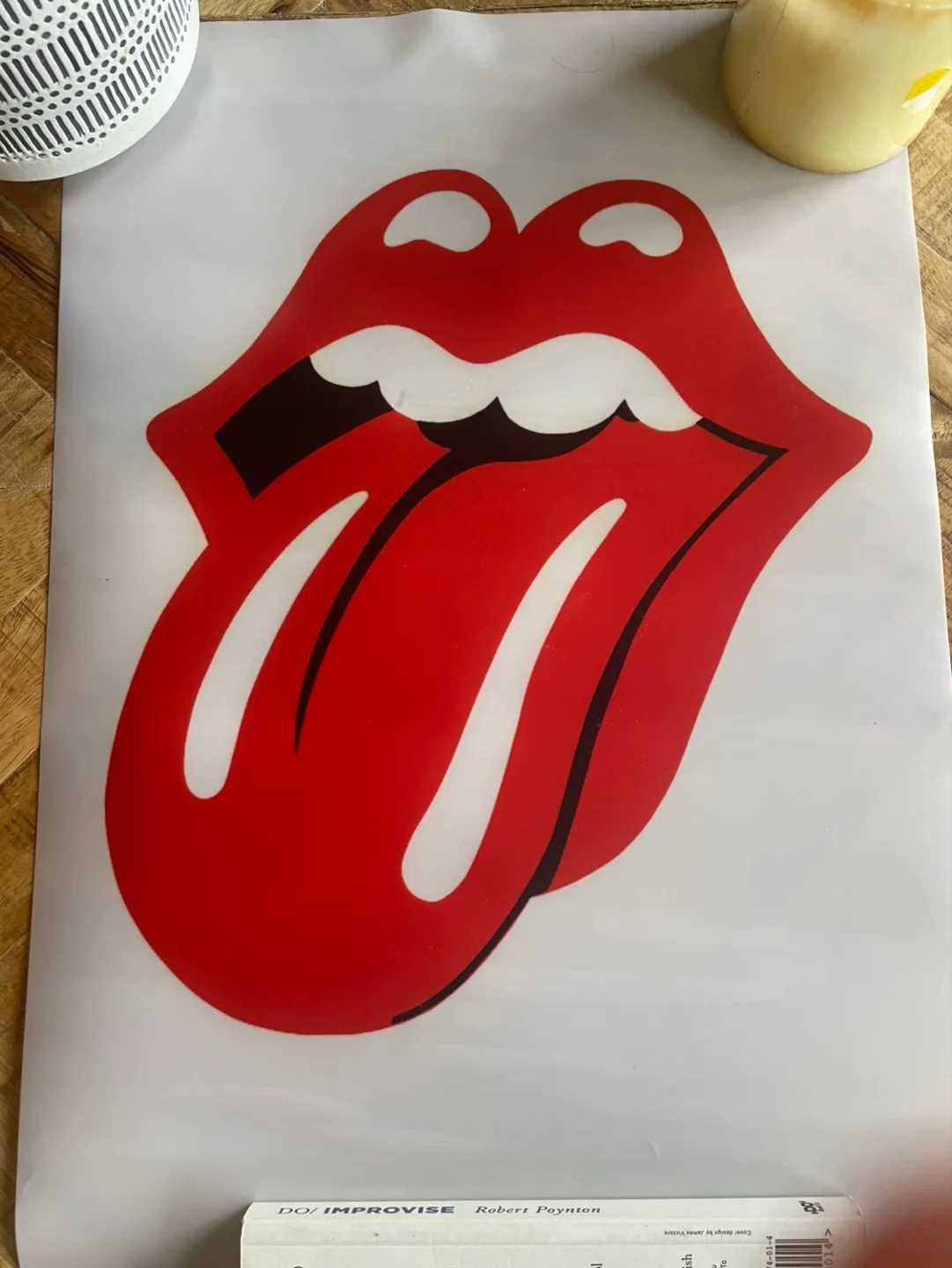 Rolling Stones Tongue Poster #Freecycle image indicator(2)
