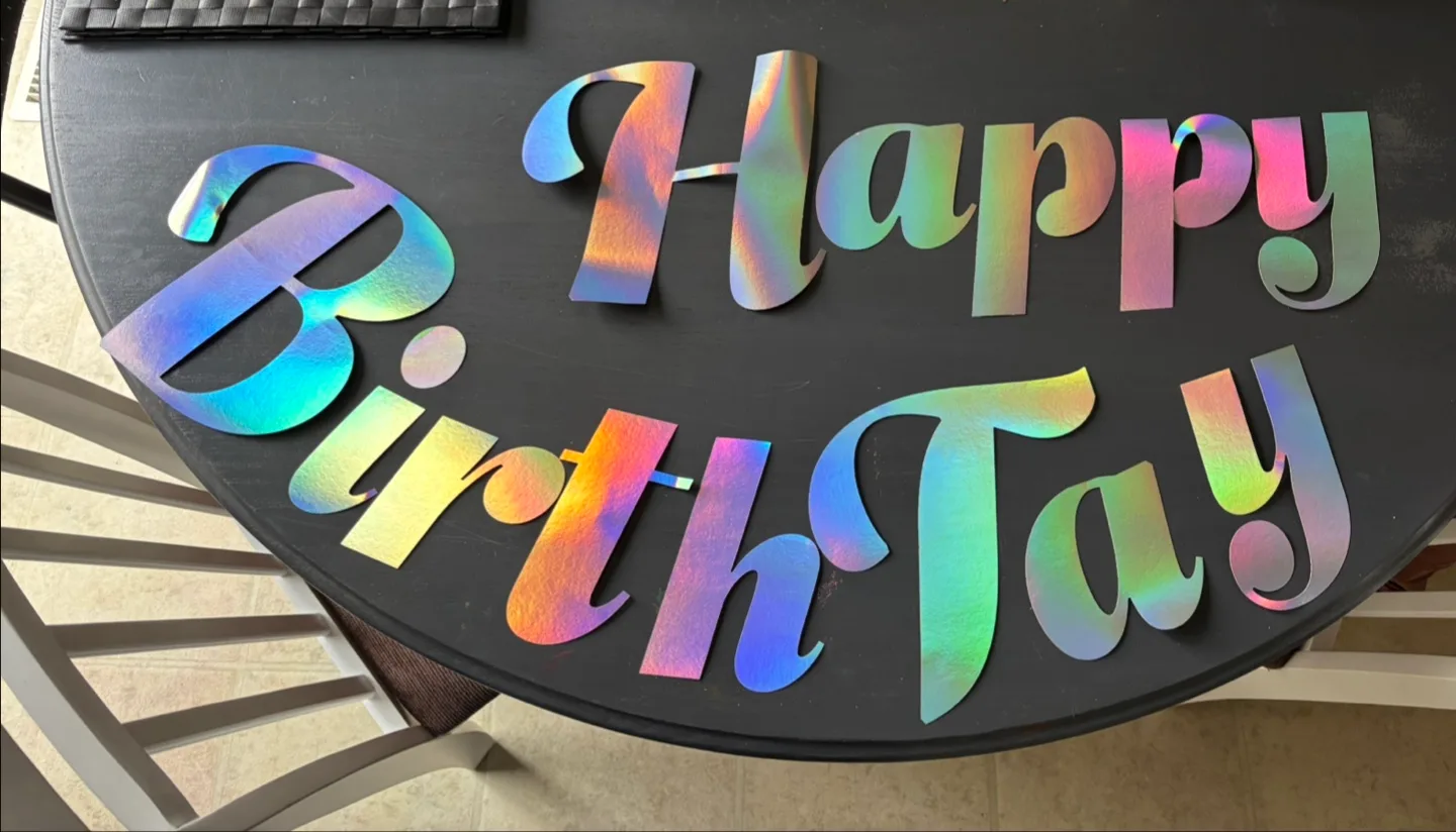 Holographic Banner & Taylor Swift Party Decorations thumbnail