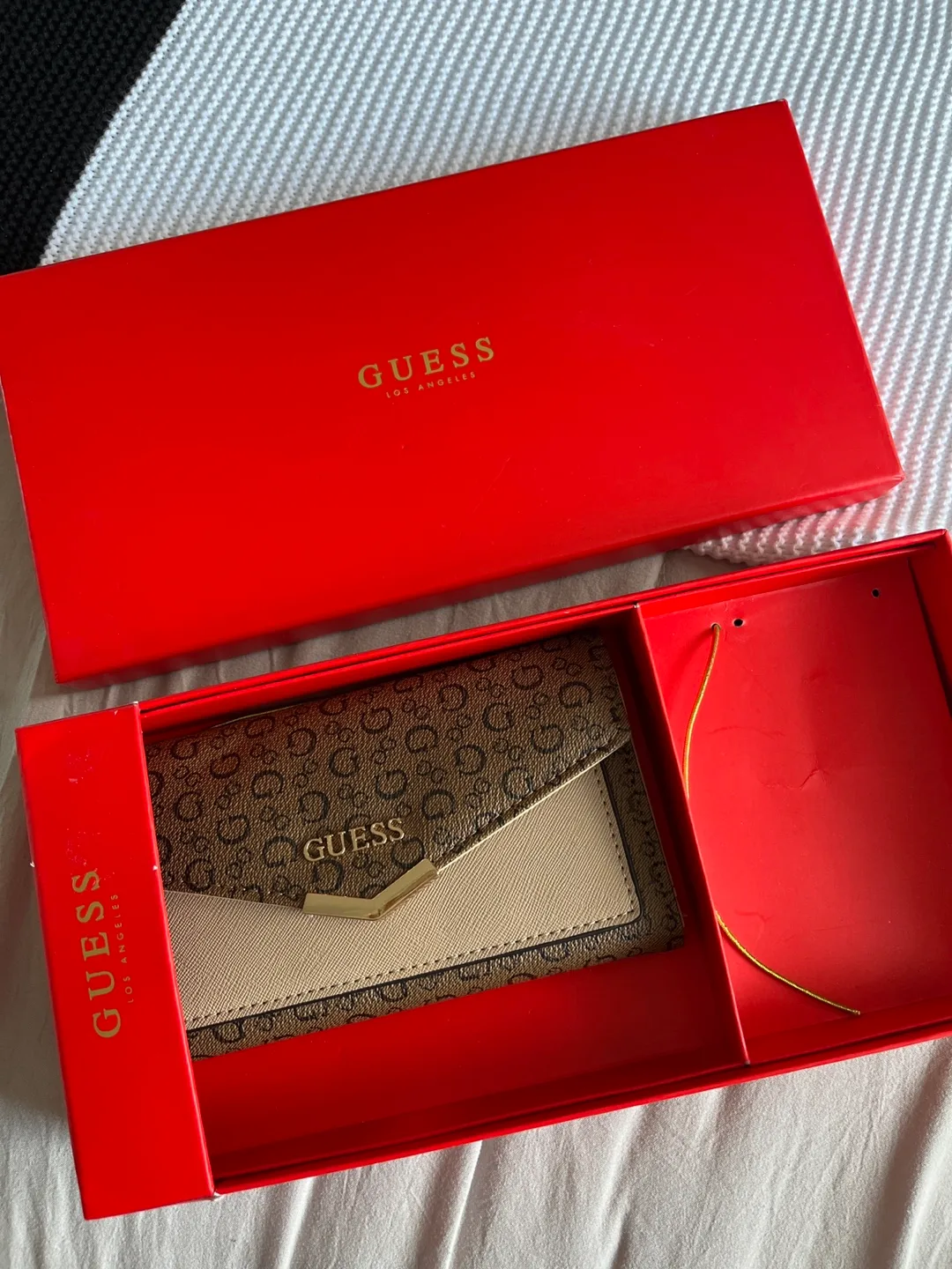 Guess Wallet, Beige and Brown thumbnail