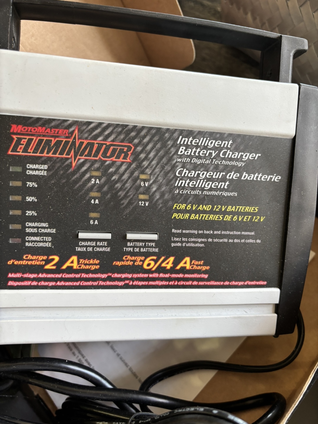MotoMaster Eliminator Intelligent Battery Charger - photo 2