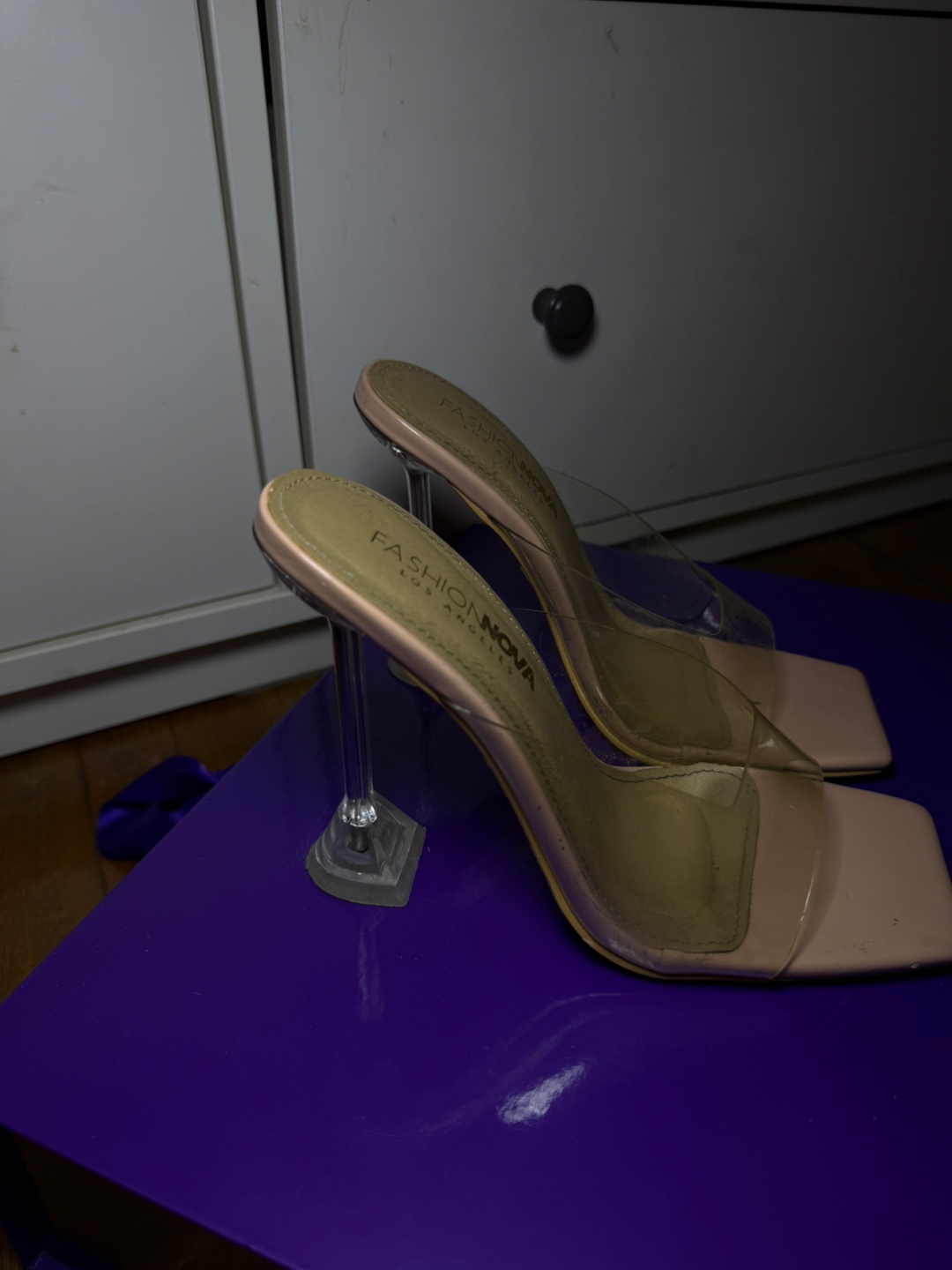 Fashion Nova Clear Heels - photo 2