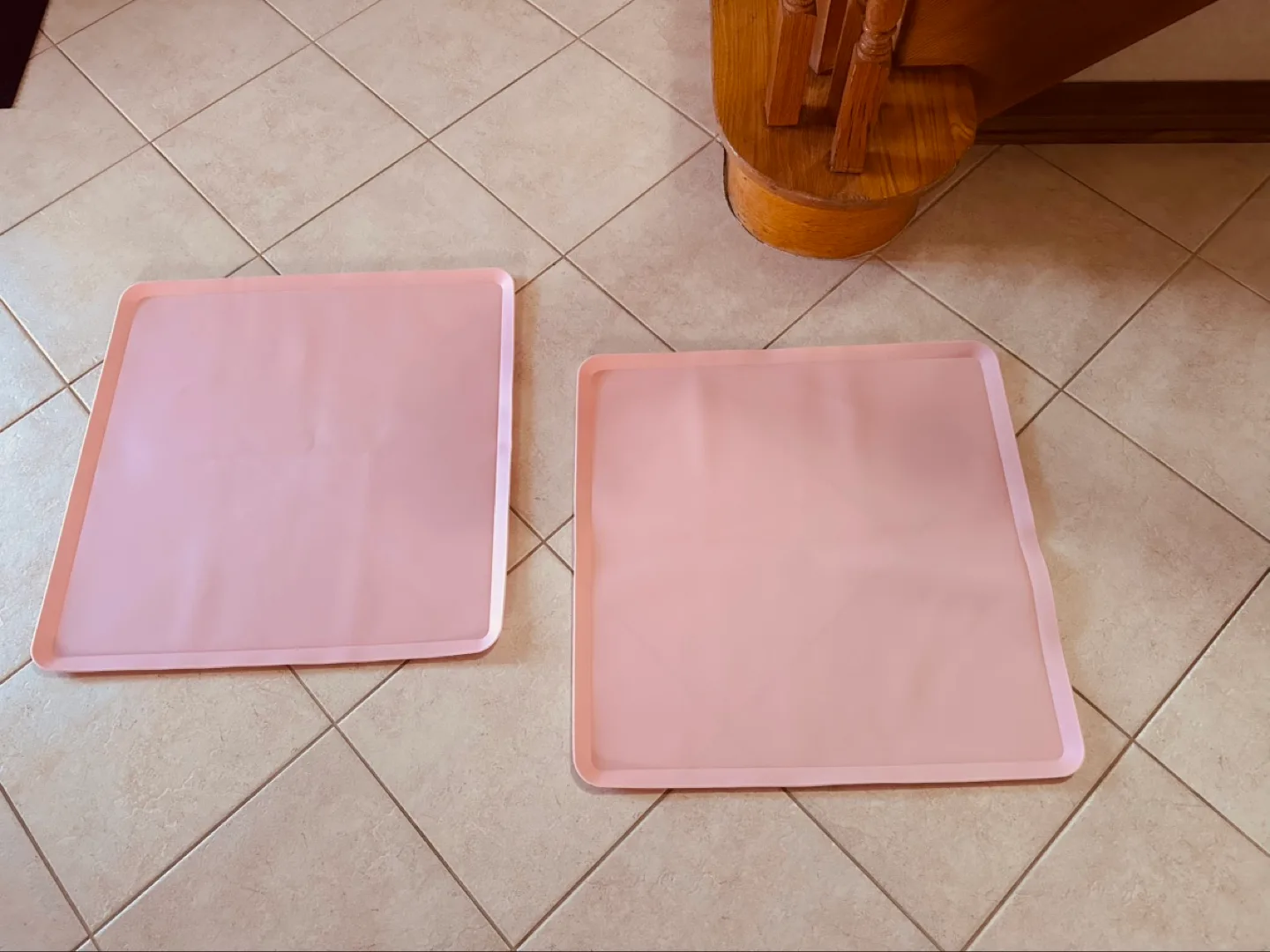 Silicone Puppy Pee Pad Holder - Rose (2 - units) image indicator(2)