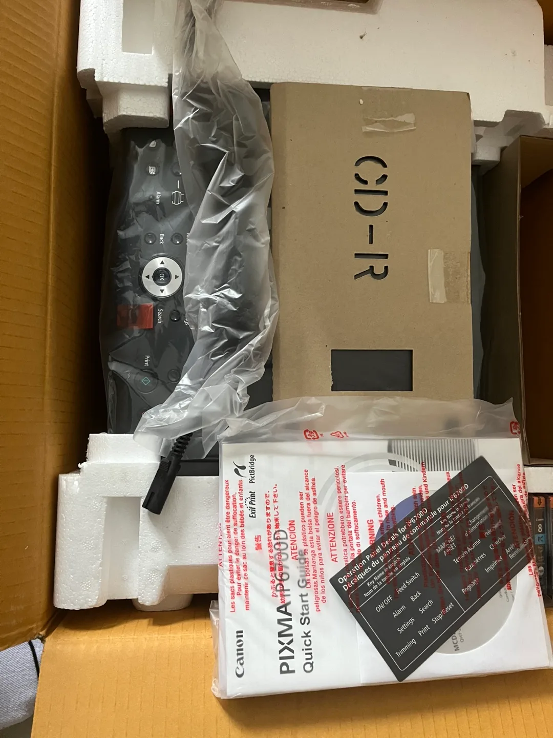 New Canon PIXMA iP6700D Photo Printer in Box with Ink image indicator(5)