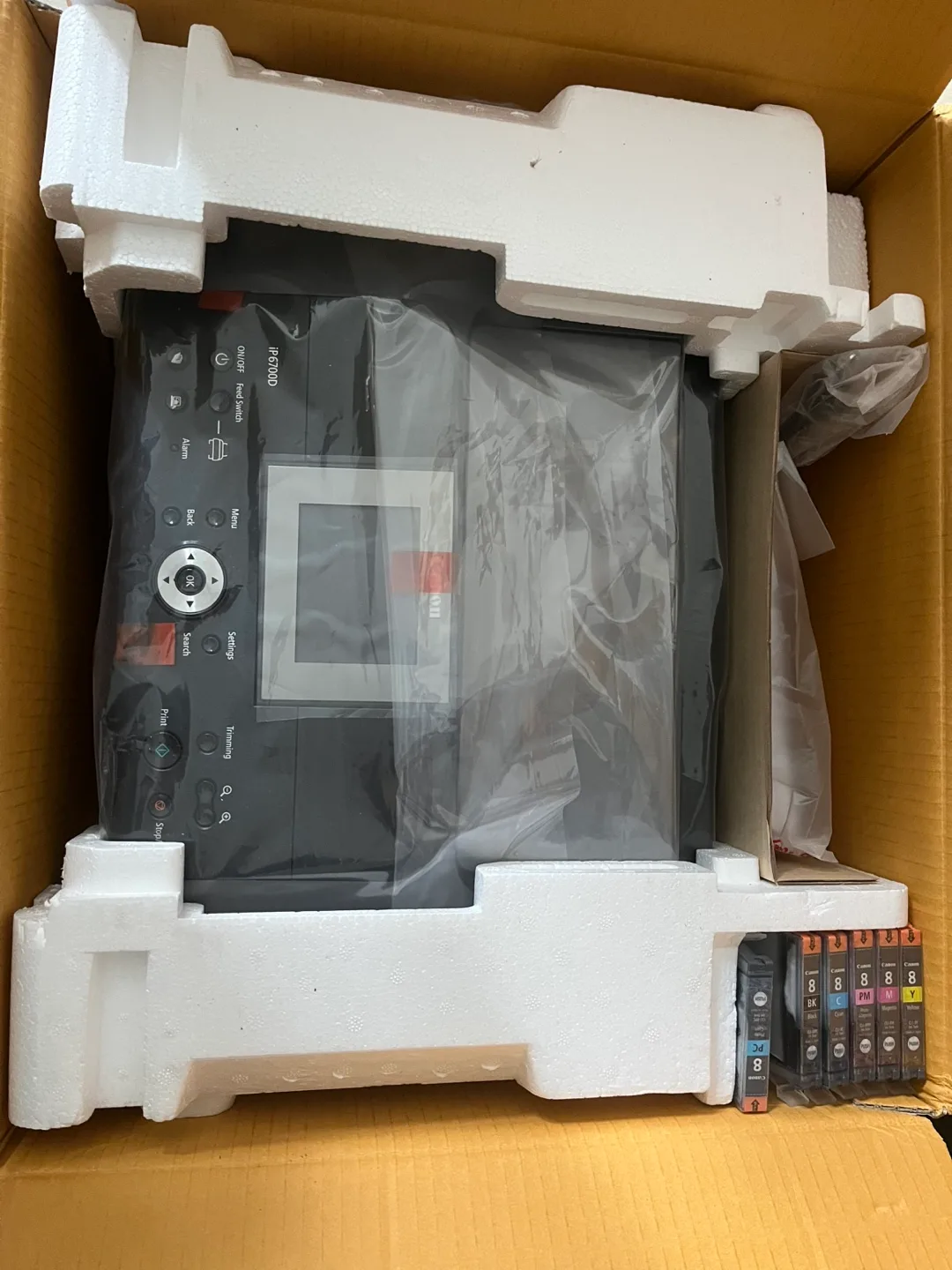 New Canon PIXMA iP6700D Photo Printer in Box with Ink image indicator(3)