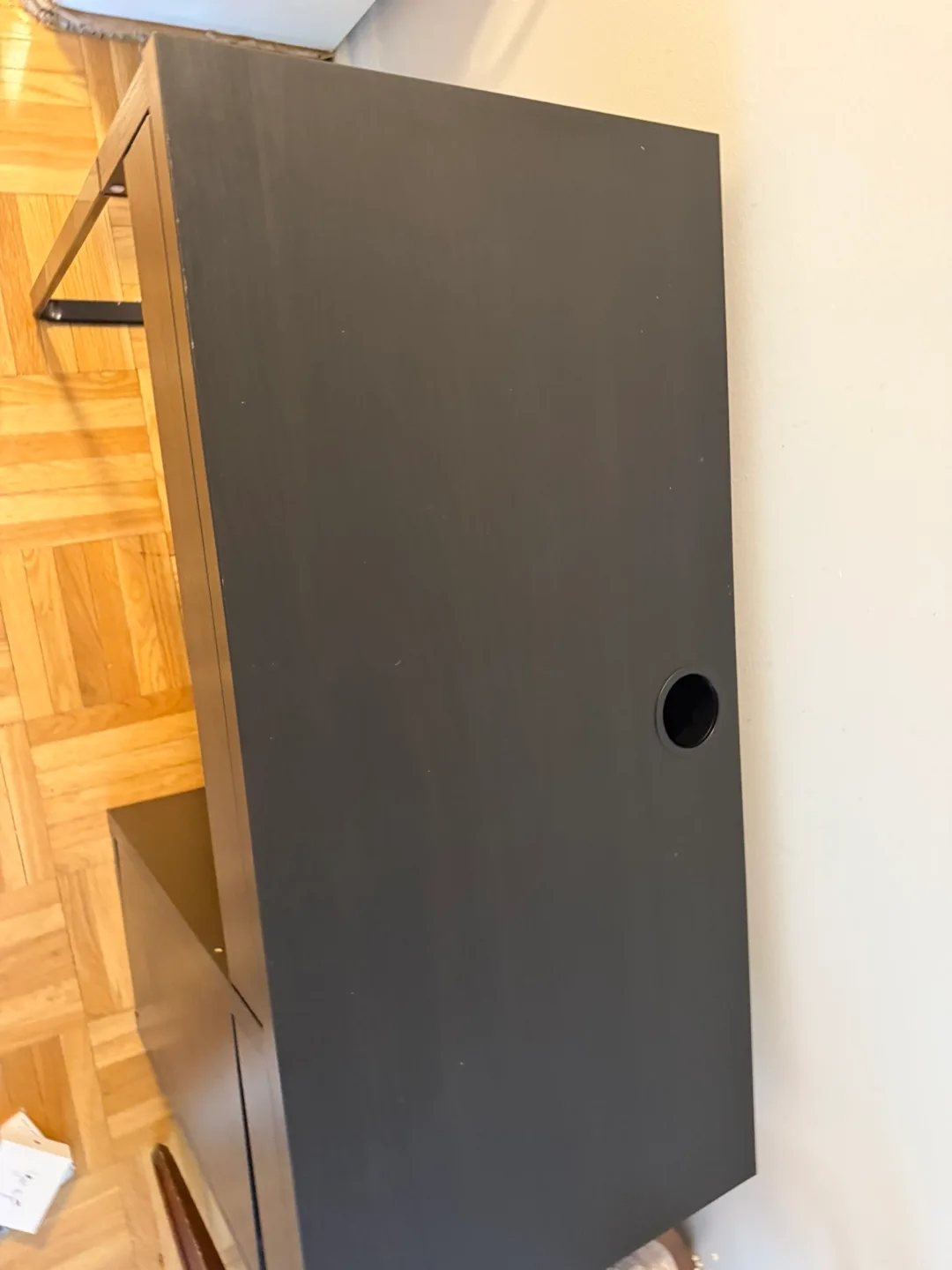 IKEA MICKE Desk - Black-Brown image indicator(2)