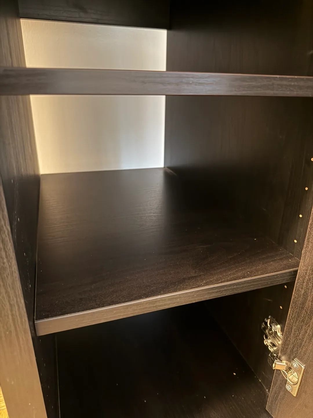 IKEA MICKE Desk - Black-Brown image indicator(7)