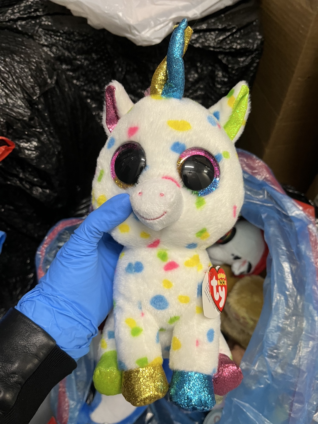 Brand new with tag TY Unicorn plush