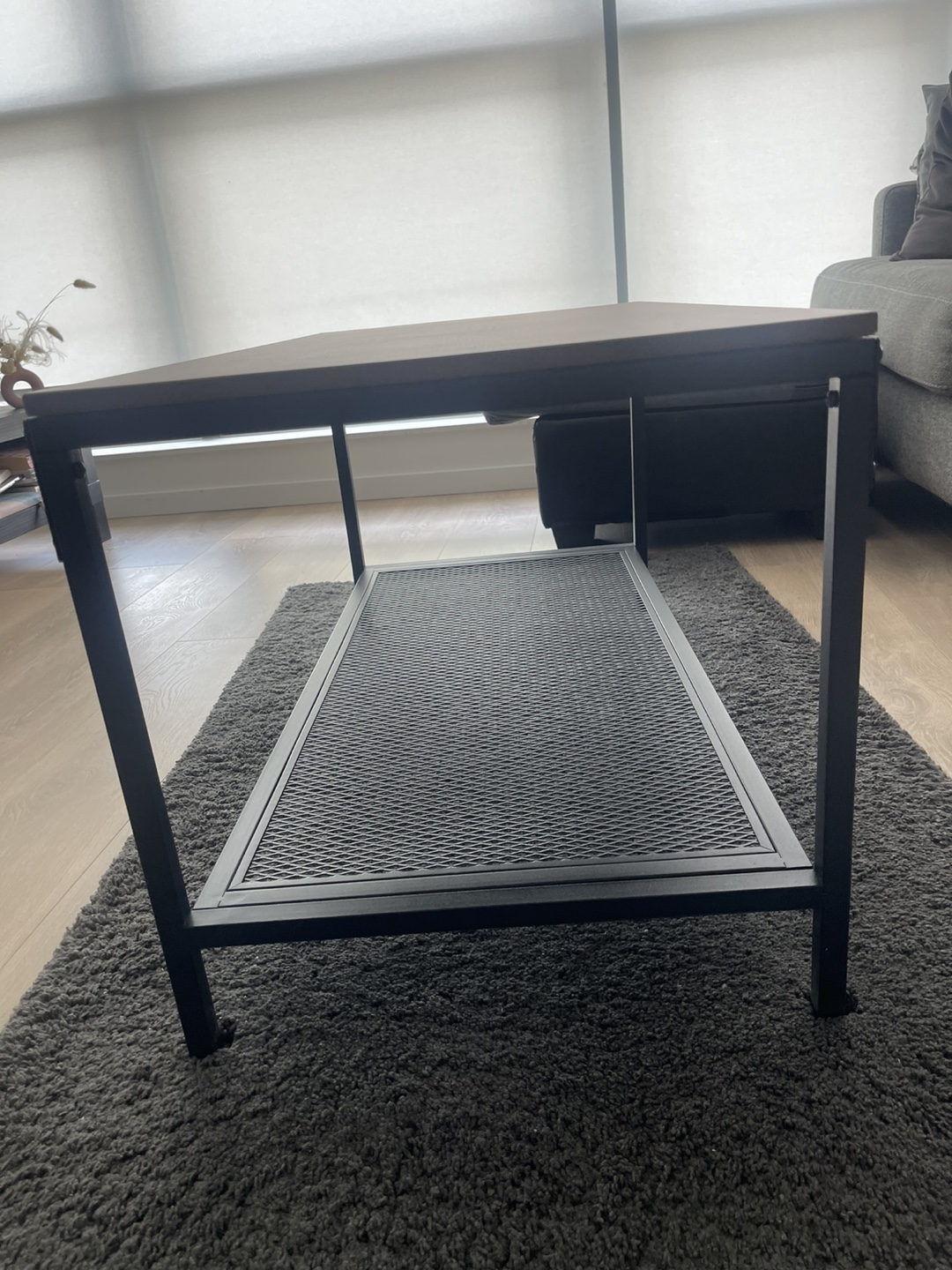 IKEA FJÄLLBO Coffee Table - Black with Wood Top - photo 5
