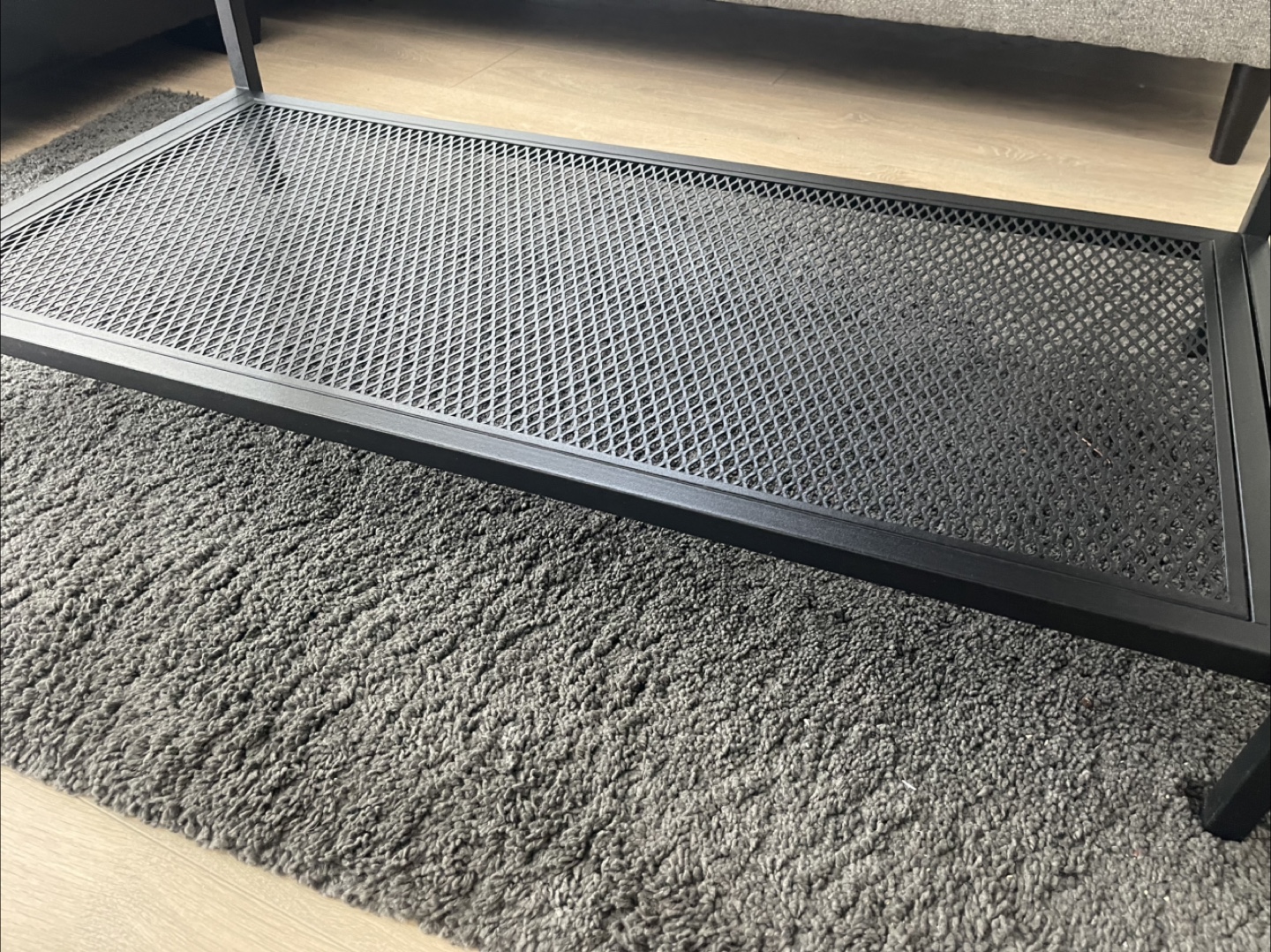 IKEA FJÄLLBO Coffee Table - Black with Wood Top - photo 4