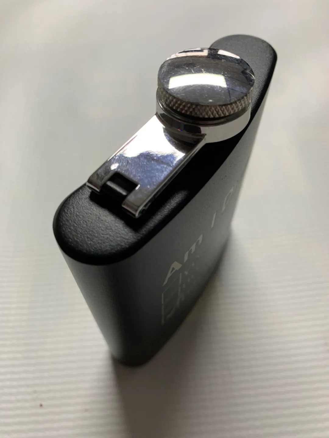 Black Flask with Am I Drunk? Design image indicator(5)