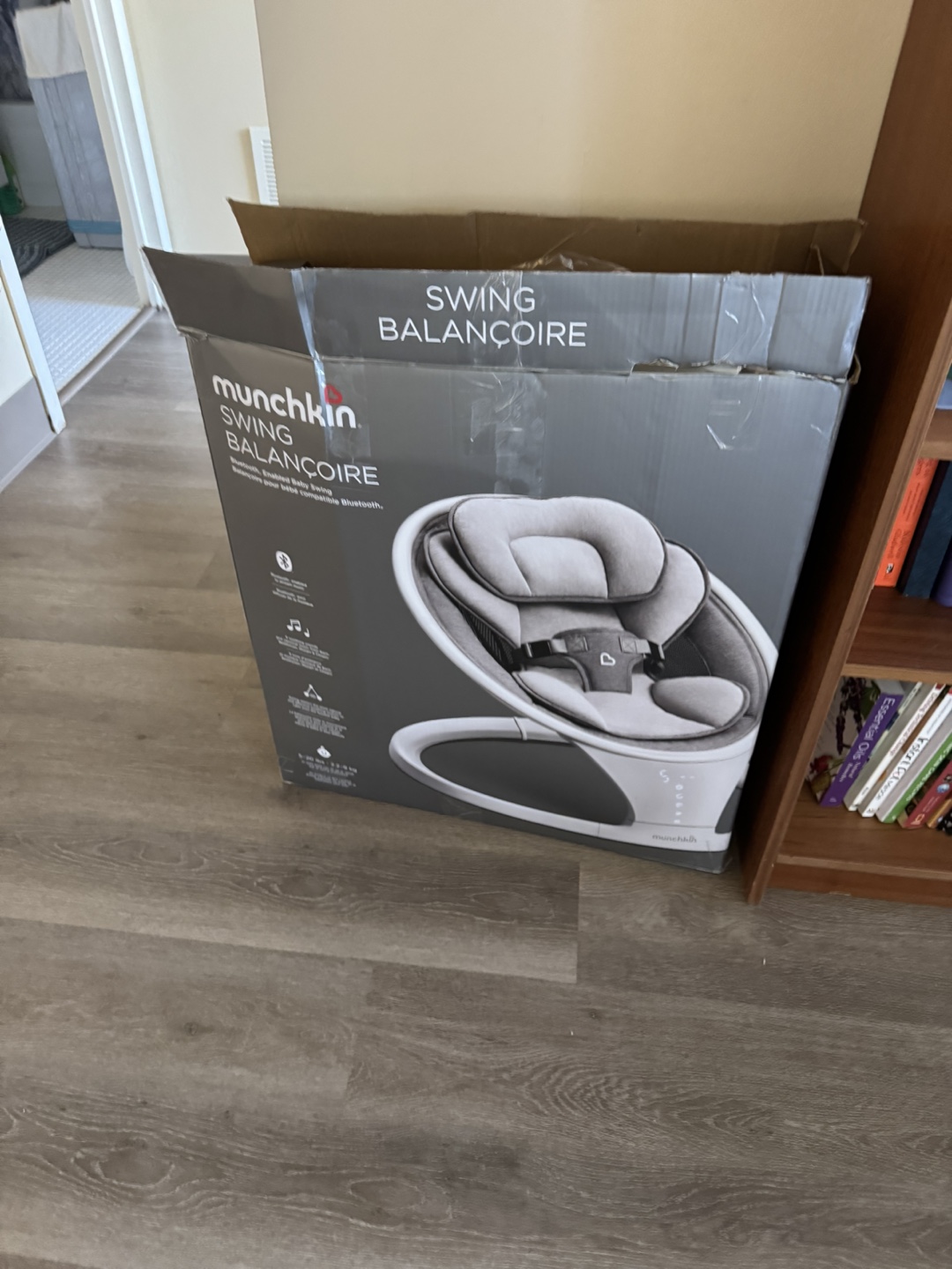 Munchkin Swing Balançoire Baby Swing - Gray