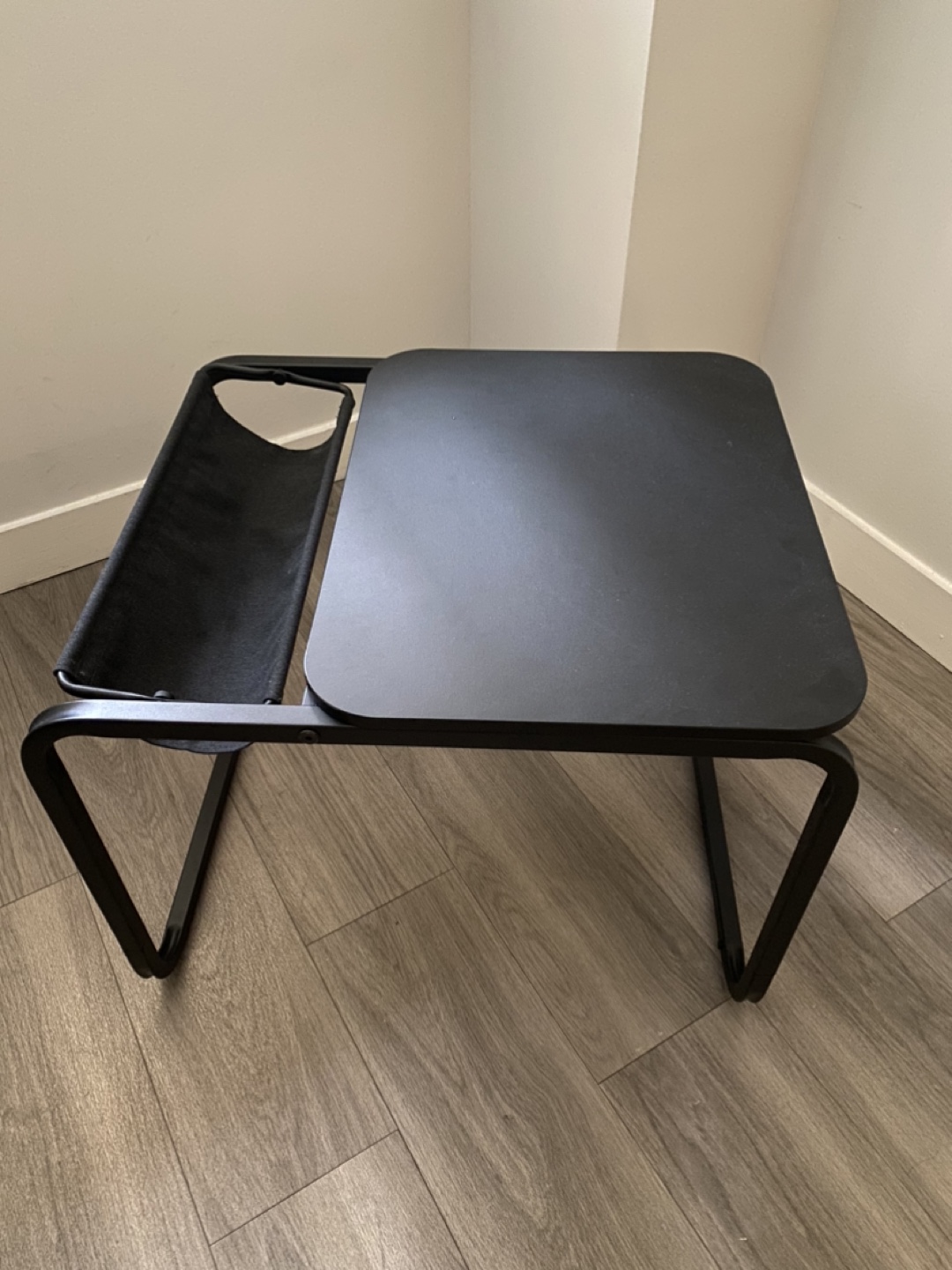 IKEA OLSERÖD Black Side Table