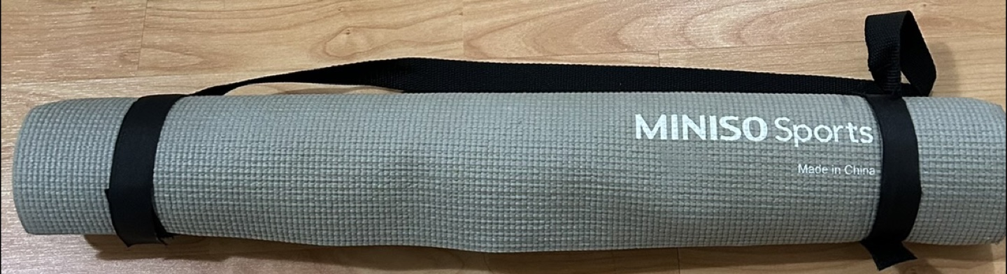 MINISO Sports Yoga Mat - Grey
