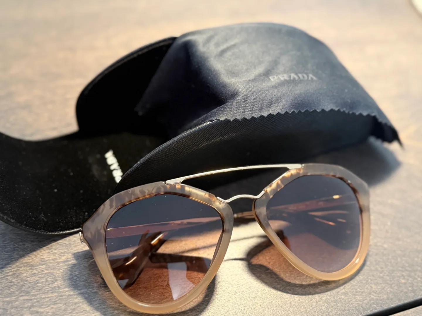 Prada Sunglasses with Case image indicator(2)