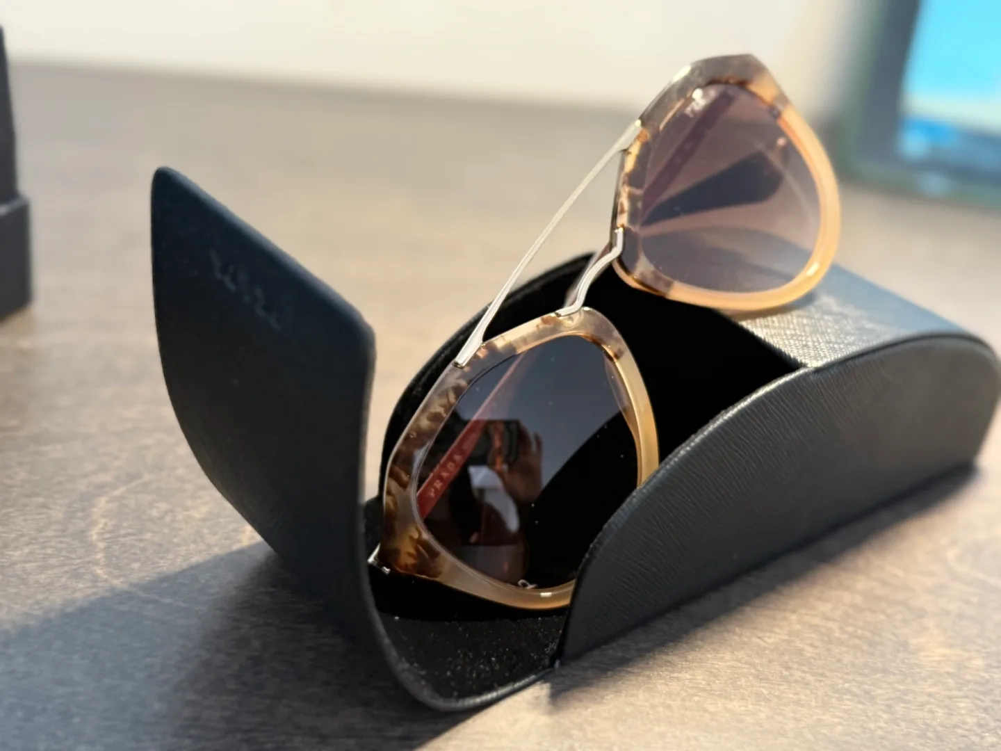Prada Sunglasses with Case image indicator(4)