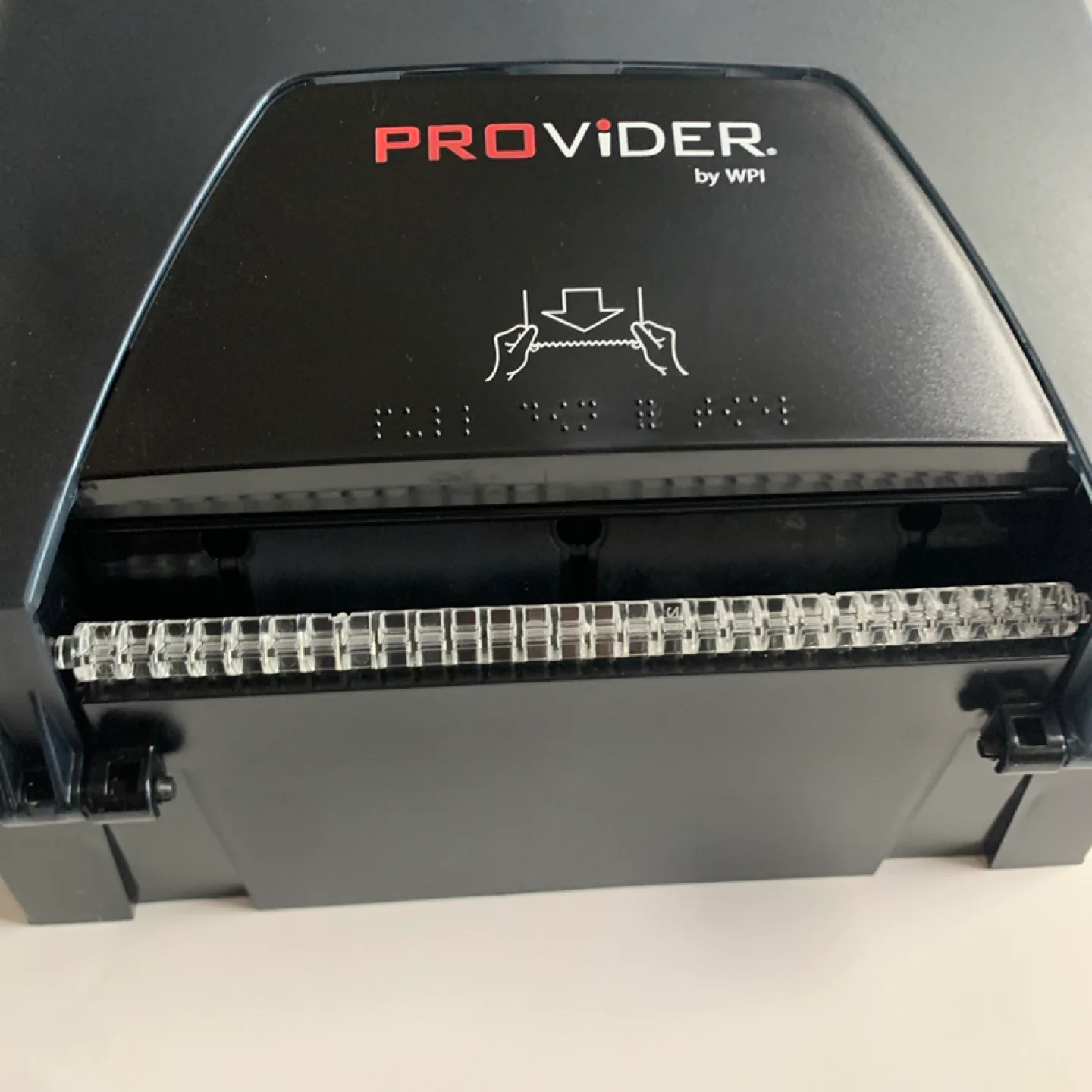 PROVIDER by WPI Black Paper Towel Dispenser image indicator(2)