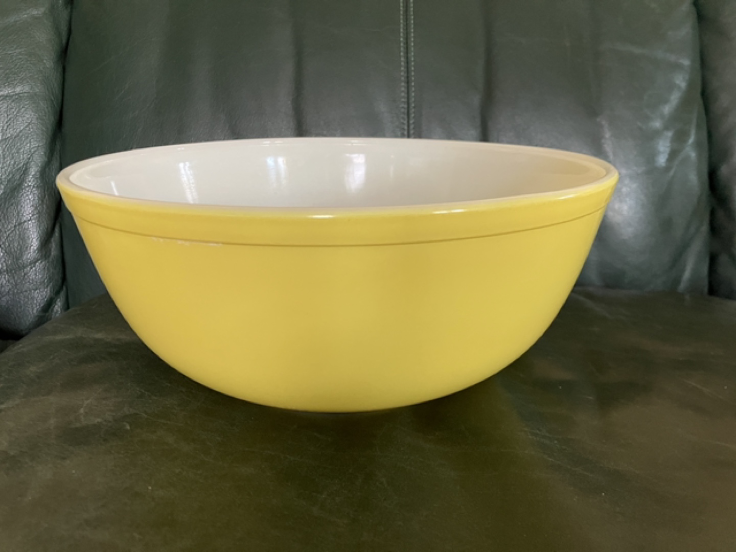 Vintage Yellow Pyrex Mixing Bowl